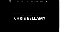 Desktop Screenshot of christopherbellamy.com